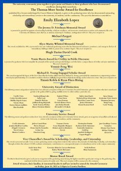 2022 University Awards
