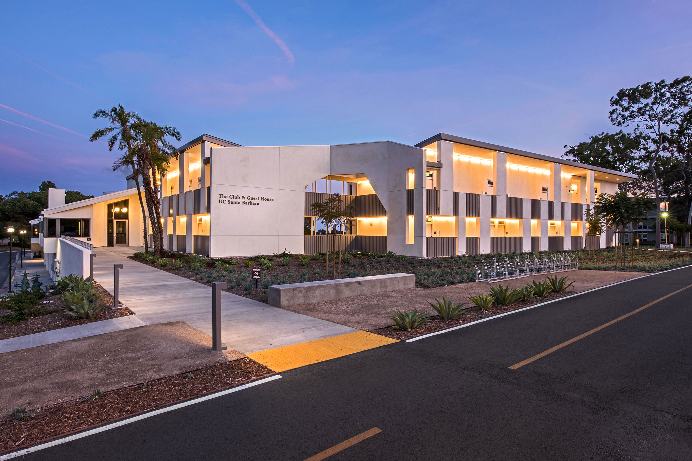 exterior of The Club &amp; Guest House