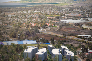 Aerial Rendering of San Benito