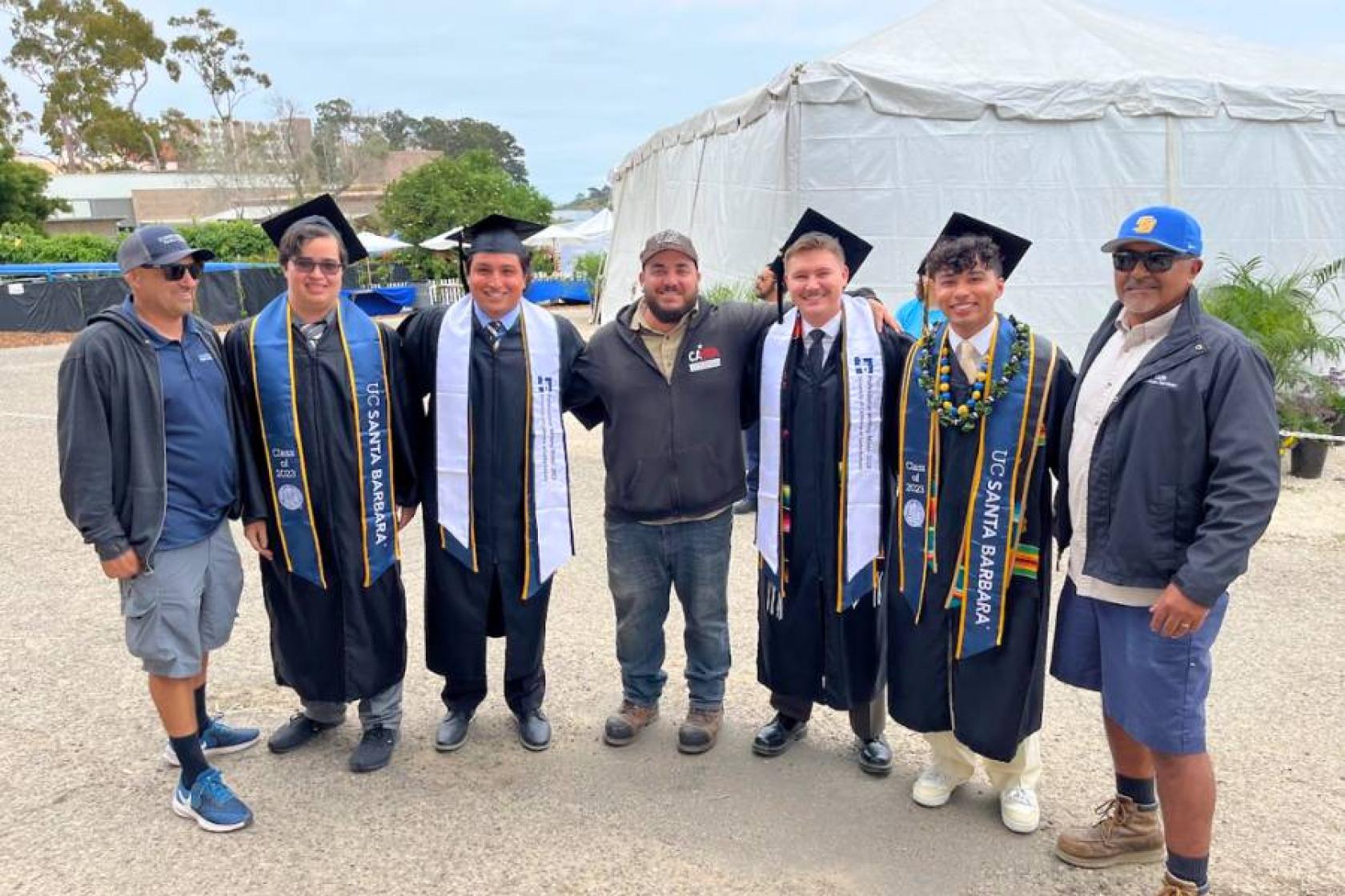 group photo of graduates
