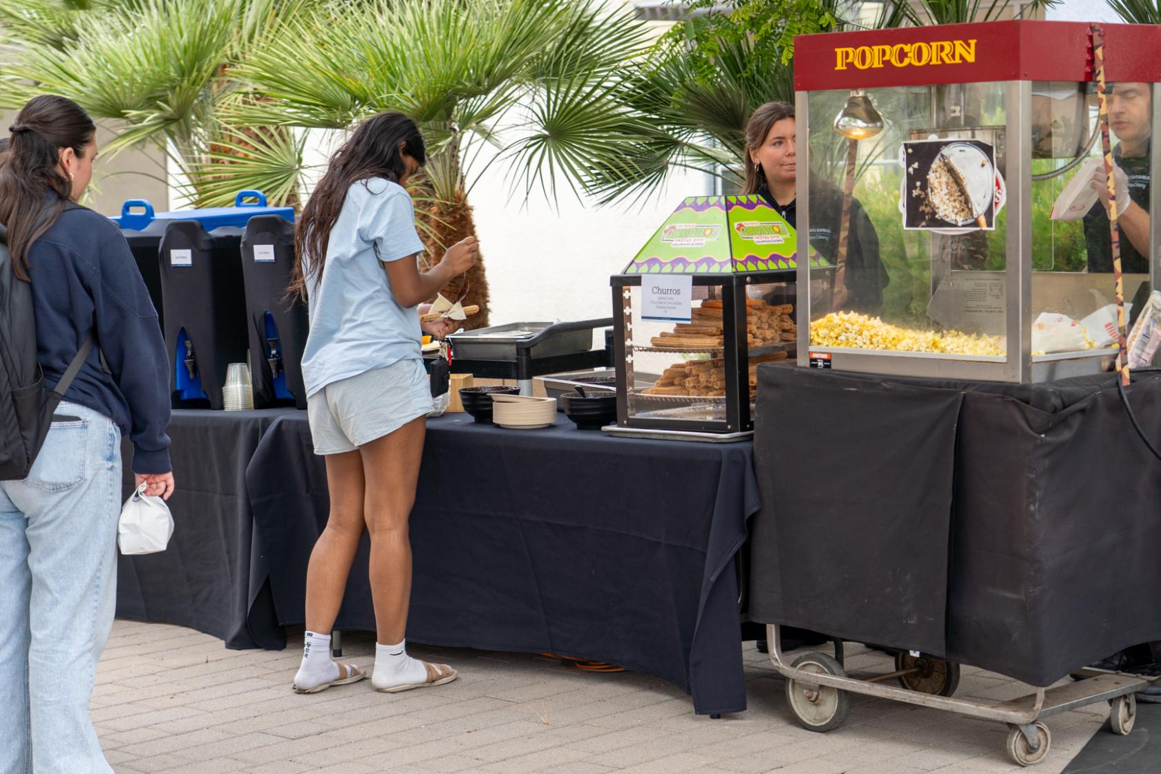 Churros and Popcorn