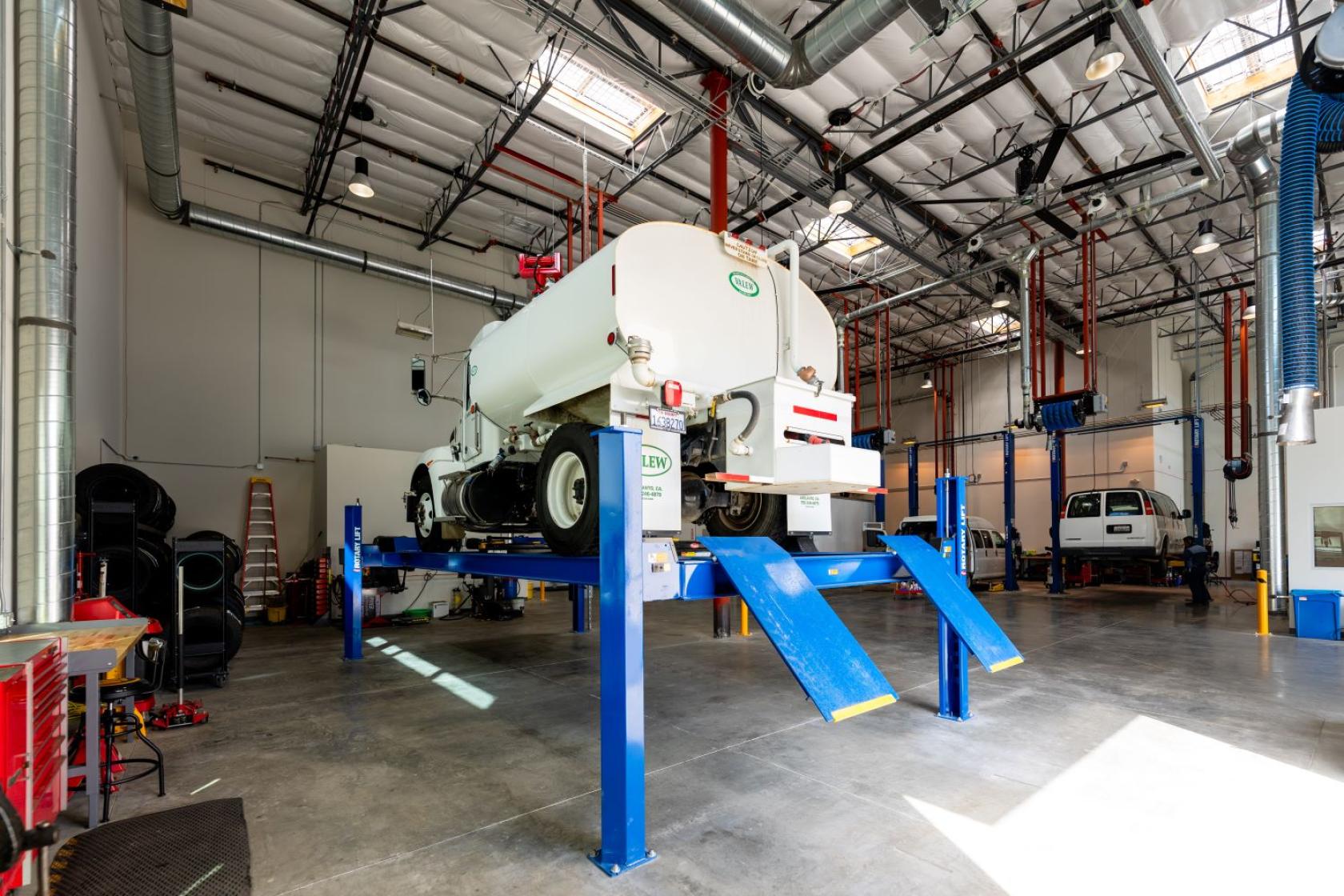 Inside TPS Garage HQ
